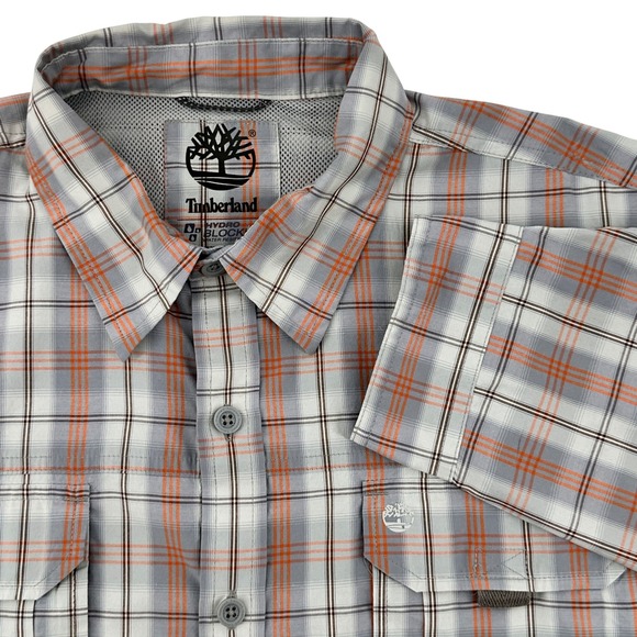 Timberland Other - Timberland Hydro Blocker XL Plaid Button Up Shirt Water Resistant Vented‎